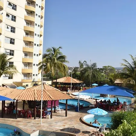 Flats Proximo Ao Shopping Singapura - Pode Descer Com Bebidas Para O Park Aquatico 1105 Apartment Caldas Novas Exterior photo